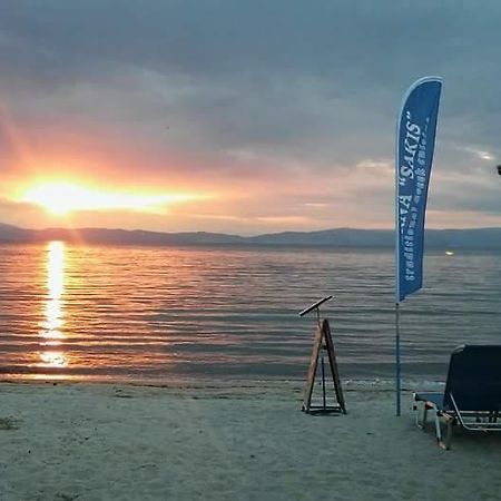 Sikoudis Gorgona Beach Skala Rachoni  Ngoại thất bức ảnh